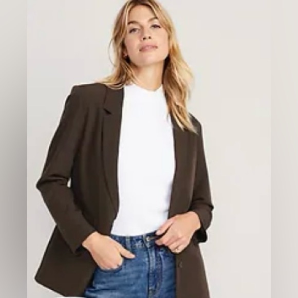Old Navy Jackets & Blazers - Old Nay women blazer S tall NWT brown